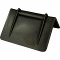Encore Packaging Edge Protectors - 2 1/2" x 1 3/4" Black Poly for 1 1/2" Strap EP-5640-HD